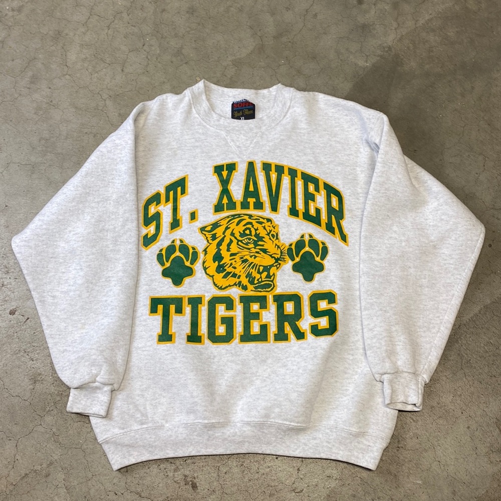 St. Xavier Kids White Sweatshirt